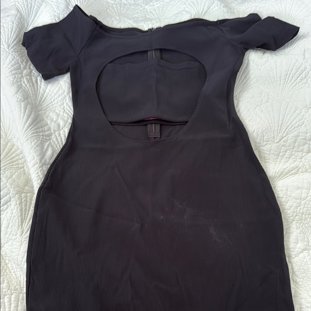 Edikted Black Mini Dress